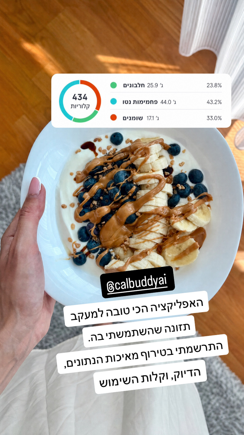 נמאס לבזבז 5 דקות על תיעוד כל ארוחה? 😩 גם 47,832 הישראלים ש