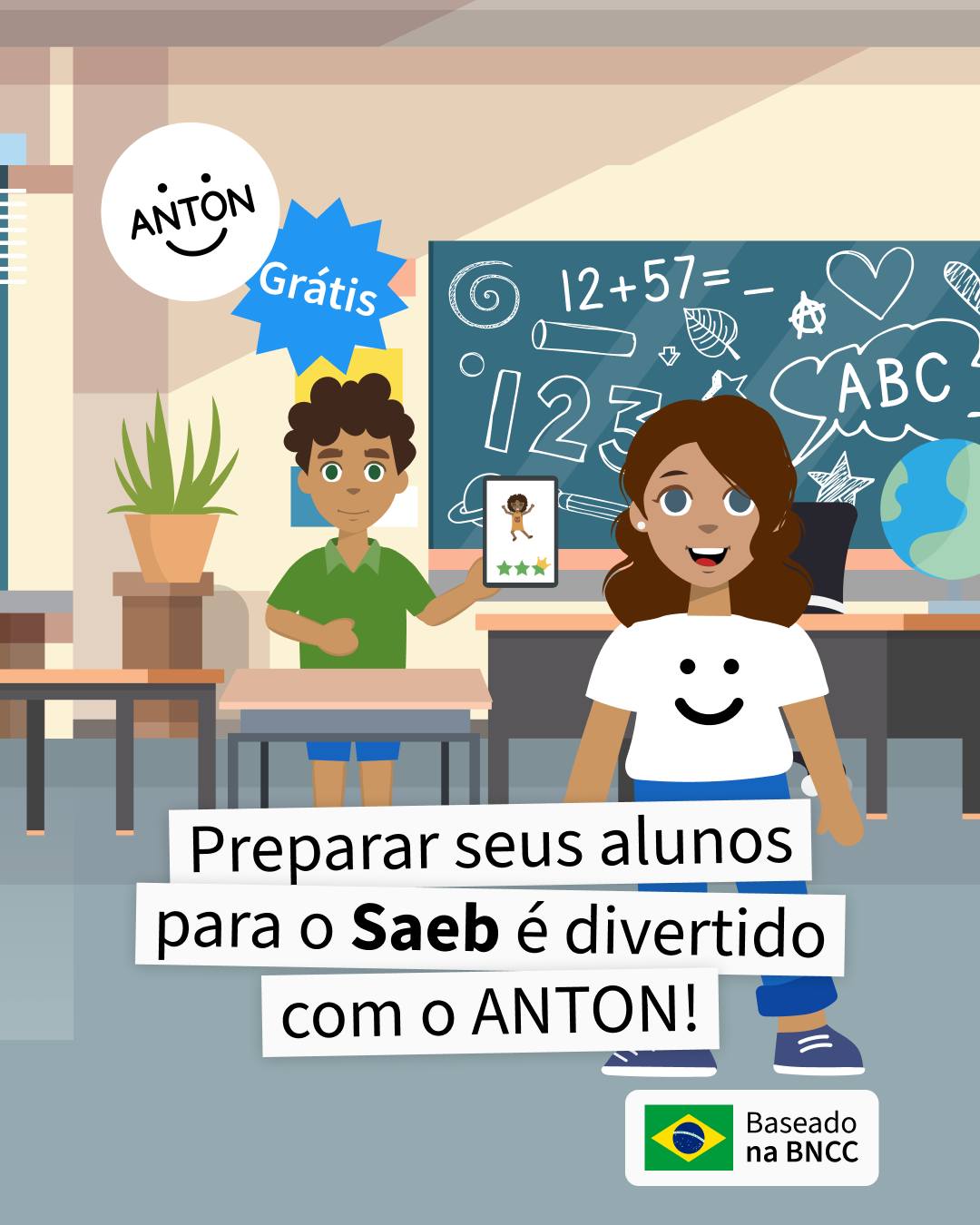 📝 Prepare sua turma para o Saeb de forma GRATUITA, DIVERTID