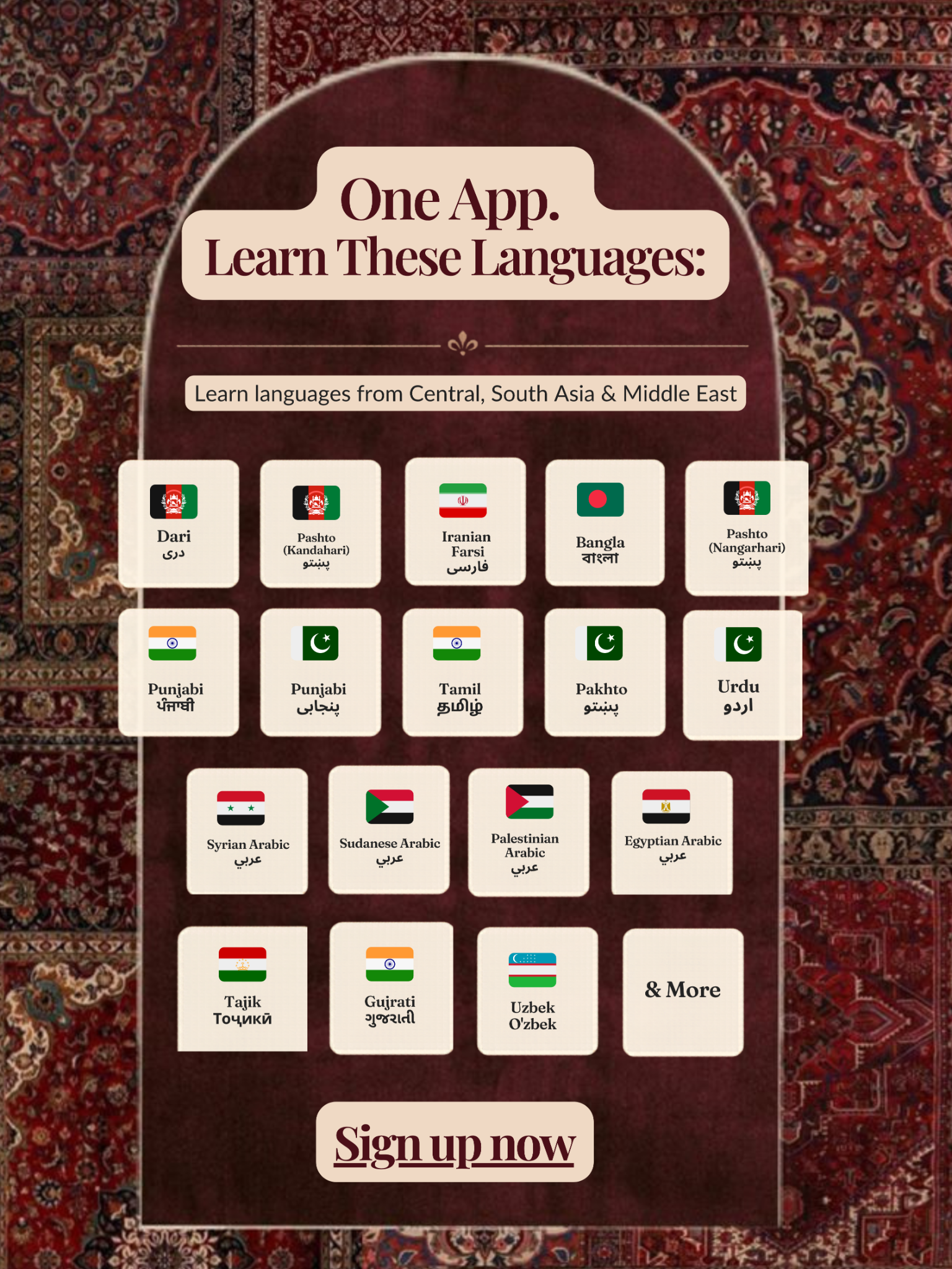 Learn the language you grew up around — finally, in a way th