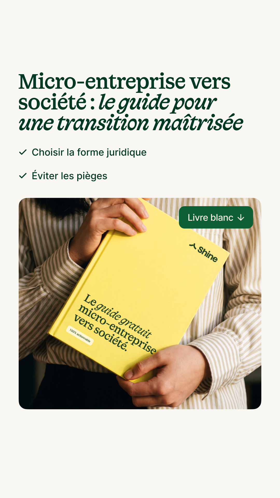 Shine ad creative
